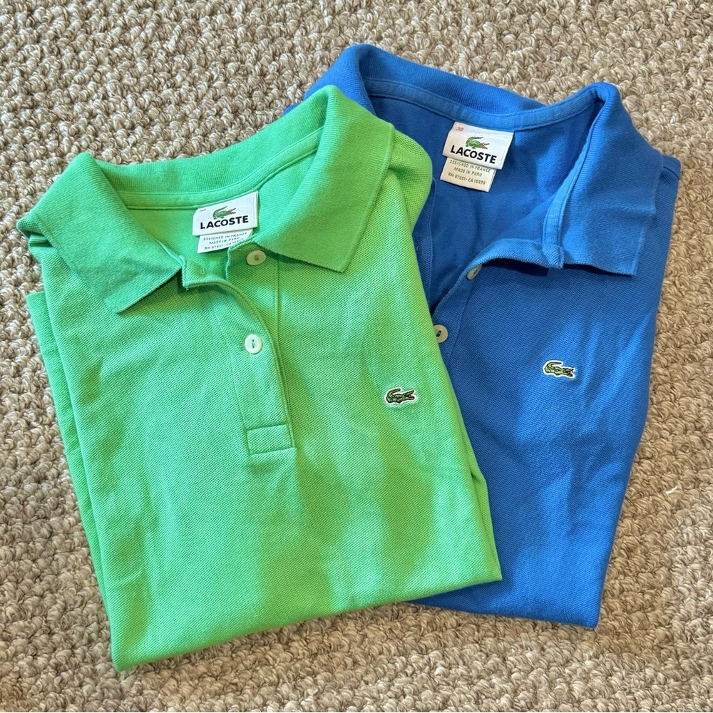 Women’s Lacoste classic polo size 38